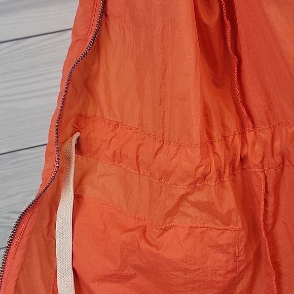 Gap windbreaker in orange lightweight water resistant Size S - Picture 8 of 12